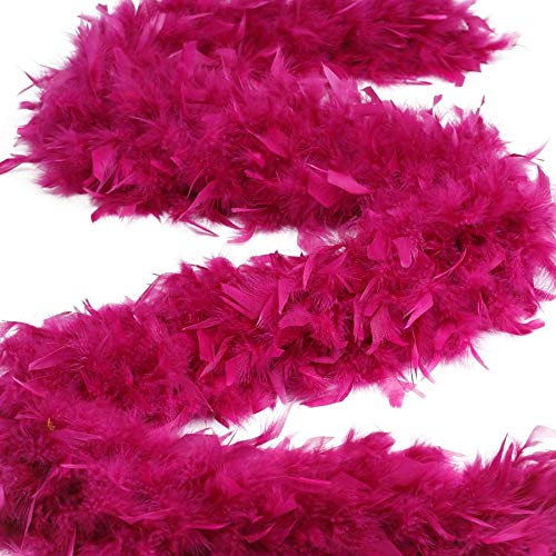 ZUCKER – Feather Boa for Women, Heavy Weight, Chandelle Boas 72" – Costume Accessory, Halloween Party - Purple - 3-Pack - Image 3