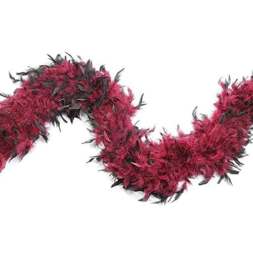 ZUCKER – Feather Boa for Women, Heavy Weight, Chandelle Boas Tipped 72 Inch Long - 3-Pack - Image 4