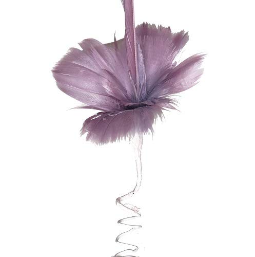 ZUCKER Feather (TM) - Feather Floral Pick w/Goose - Amethyst - Image 3