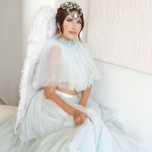 ZUCKER Large Angel Wings (38" x 24") - Ethically-Sourced Natural Feather Wings for Women & Men - Costume Angel Wings, Fantasy Cosplay Wings for Adults - Image 6