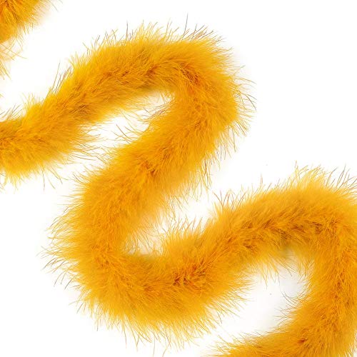 ZUCKER Marabou Feather Boas - Fluffy Costume Accessories, for Halloween Party, Carnival, Crafts, Dancing - Image 3