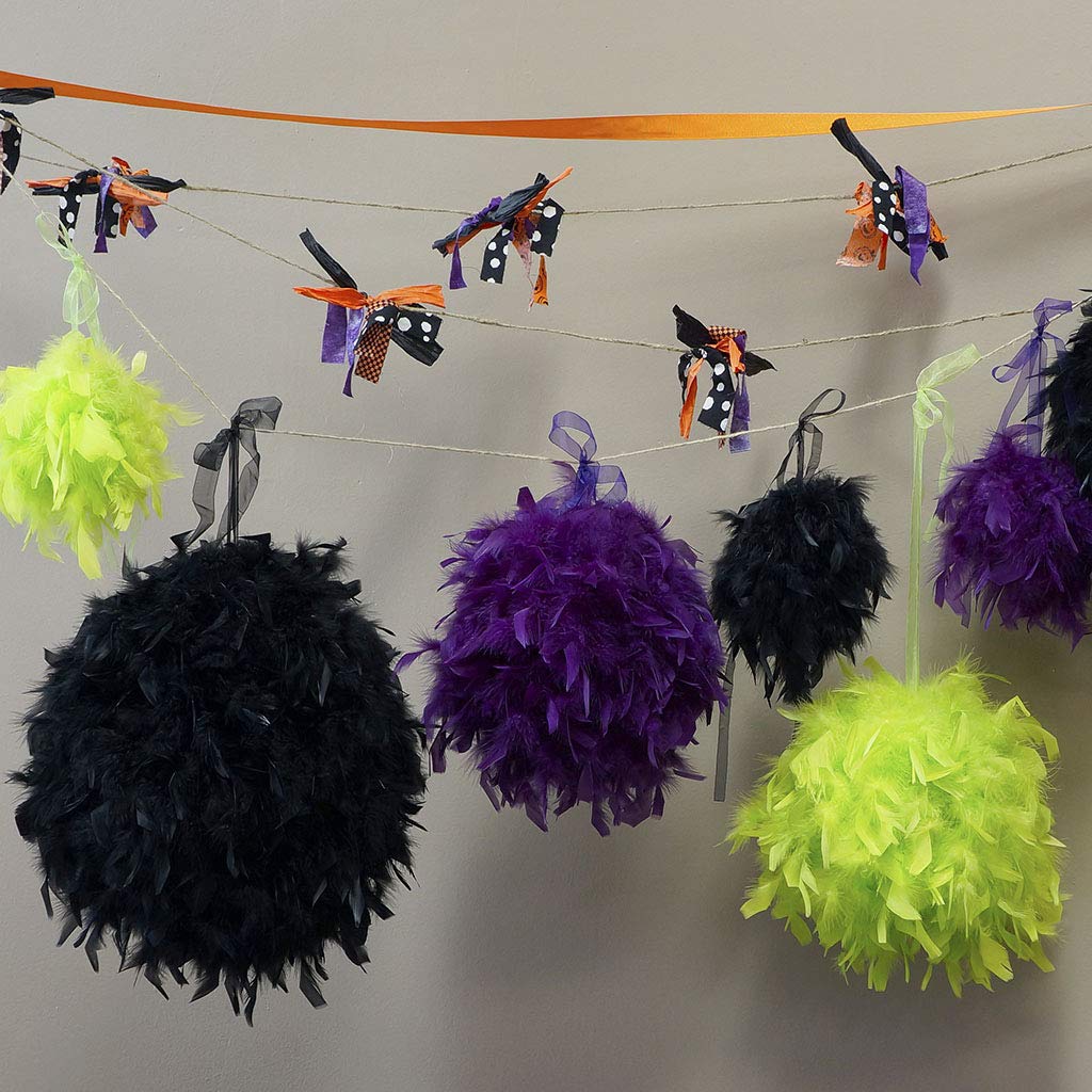 ZUCKER PPC18-BL Feather Pom, Black - Image 3