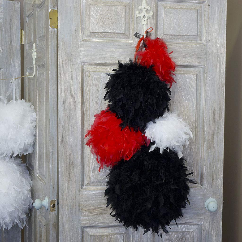 ZUCKER PPC18-BL Feather Pom, Black - Image 5